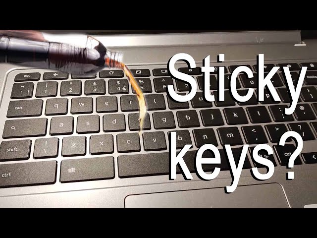 How to Repair Sticky Keys on Laptop