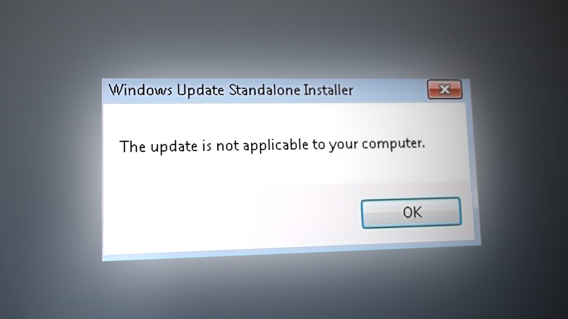 Windows Update Could Not Be Installed Because Of Error 2149842967